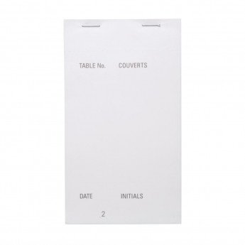 Carbonless Waiter Pad Triplicate (Pack of 50) - Click to Enlarge