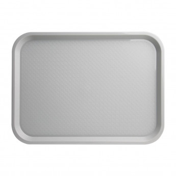 Olympia Kristallon Polypropylene Fast Food Tray Grey - Click to Enlarge