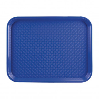 Olympia Kristallon Polypropylene Fast Food Tray Blue - Click to Enlarge