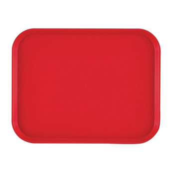 Cambro Polypropylene Fast Food Tray Red 410mm - Click to Enlarge