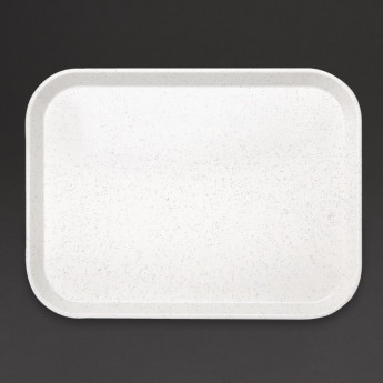 Olympia Kristallon Fibreglass Canteen Tray Light Granite 405mm - Click to Enlarge