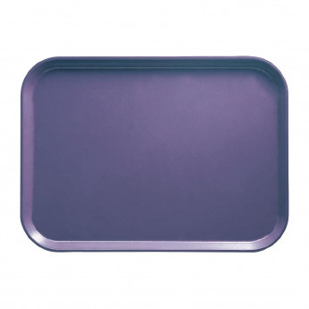 Cambro Camtray Fibreglass Serving Tray Purple 350 x 270mm - Click to Enlarge