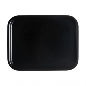 Cambro Capri Tray Smooth Surface Black - Click to Enlarge