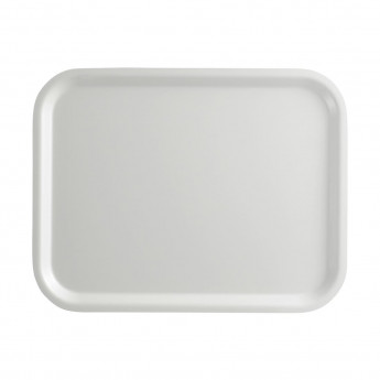 Cambro Capri Tray Smooth Surface White - Click to Enlarge