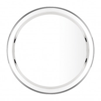 Olympia Stainless Steel Round Service Tray 405mm - Click to Enlarge