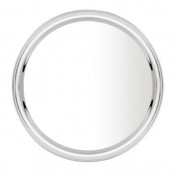 Olympia Stainless Steel Round Service Tray 355mm - Click to Enlarge