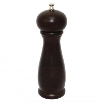 Dark Wood Salt and Pepper Mill 8in - Click to Enlarge