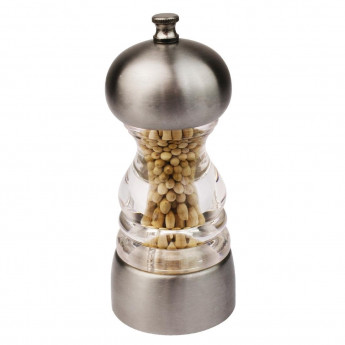 Olympia Stainless Steel Salt and Pepper Mill - Click to Enlarge