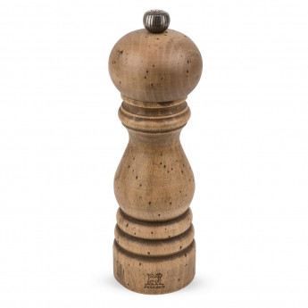 Peugeot Antique Wood Pepper Mill 7in - Click to Enlarge