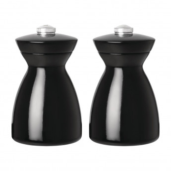 Olympia Dark Wood Salt and Pepper Mill Set - Click to Enlarge