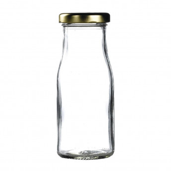 Gold Cap for Mini Milk Bottles (Pack of 18) - Click to Enlarge