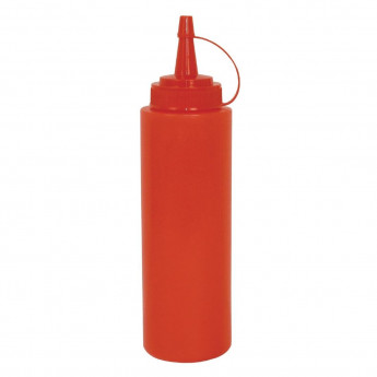 Vogue Red Squeeze Sauce Bottle 12oz - Click to Enlarge