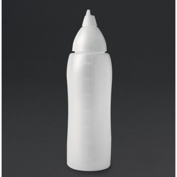 Araven Clear Non-Drip Sauce Bottle 24oz - Click to Enlarge