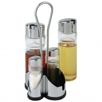APS Complete Cruet Set and Stand - Click to Enlarge
