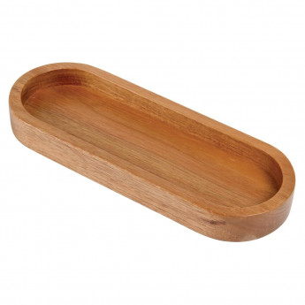 Wooden Condiments Tray - Click to Enlarge