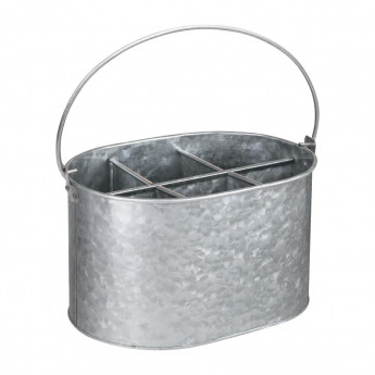 Olympia Galvanised Steel Table Tidy - Click to Enlarge