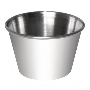 Stainless Steel 70ml Sauce Cups (Pack of 12) - Click to Enlarge