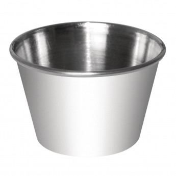 Dipping Pot Stainless Steel 230ml (Pack of 12) - Click to Enlarge
