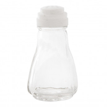 Utopia Glass Pepper Shaker Pot (Pack of 12) - Click to Enlarge