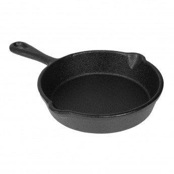 Olympia Mini Cast Iron Round Pan 115mm - Click to Enlarge