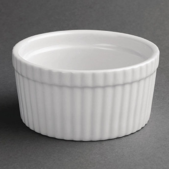 Olympia Whiteware Souffle Dishes 105mm (Pack of 6) - Click to Enlarge