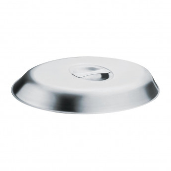 Olympia Oval Vegetable Dish Lid 250 x 170mm - Click to Enlarge