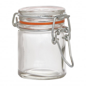 Utopia Mini Glass Terrine Jars 50ml (Pack of 96) - Click to Enlarge