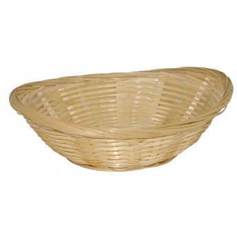 Wicker Oval Bread Basket (Pack of 6) - Click to Enlarge