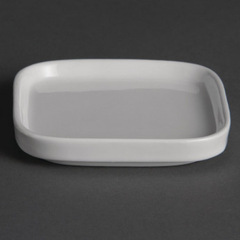 Olympia Flat Miniature Dishes 93mm (Pack of 12) - Click to Enlarge