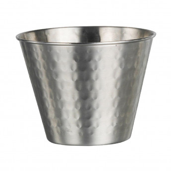 Steelite Creations Metal Hammered Fry Cup 340ml (Pack of 48) - Click to Enlarge