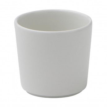 Churchill Nourish Straight Sided Chip Mugs White 10.5oz (Pack of 12) - Click to Enlarge