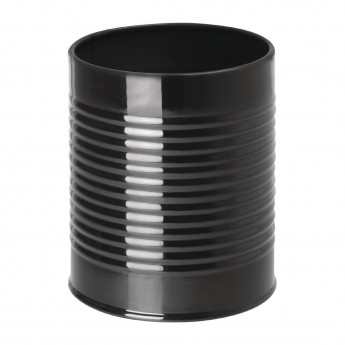 Olympia Galvanised Steel Chip Cup Black - Click to Enlarge