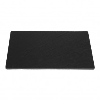 Olympia Smooth Edged Slate Platters 280 x 180mm (Pack of 2) - Click to Enlarge