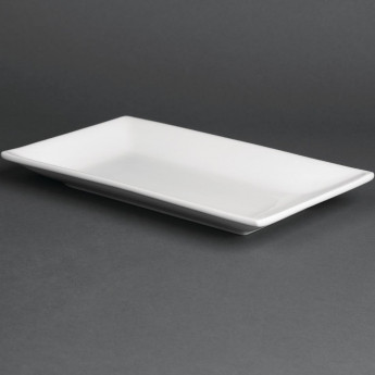 Olympia Serving Rectangular Platters 250x 150mm (Pack of 4) - Click to Enlarge