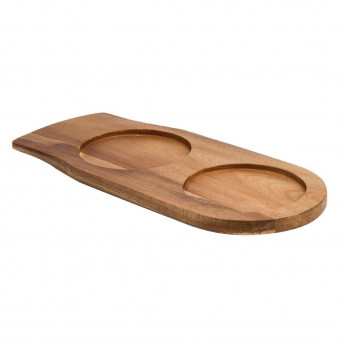 Olympia Acacia Wood Dish Board 415mm - Click to Enlarge