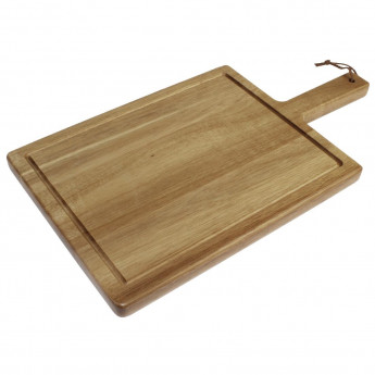 Solid Acacia Wood Steak Board Small - Click to Enlarge
