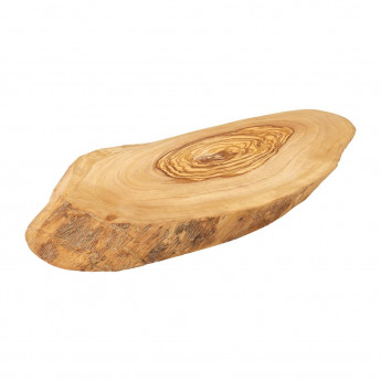 Utopia Rustic Olive Wood Platters 250mm (Pack of 6) - Click to Enlarge