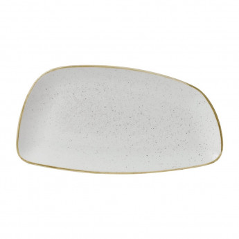 Churchill Stonecast Oval Plates Barley White 349x171mm (Pack of 6) - Click to Enlarge