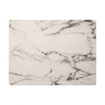 Steelite Modern Twist Silicone Placemat Grey Marble 305x406mm (Pack of 12) - Click to Enlarge
