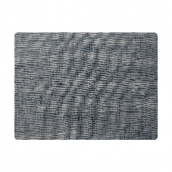 Steelite Modern Twist Silicone Placemat Denim Blue 305x400mm (Pack of 12) - Click to Enlarge