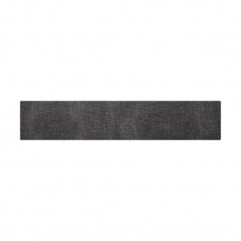Steelite Modern Twist Silicone Table Runner Black 356x180mm (Pack of 3) - Click to Enlarge