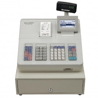 Sharp Cash Register XE-A207W - Click to Enlarge