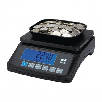 ZZap MS10 Coin Counting Scale - Click to Enlarge