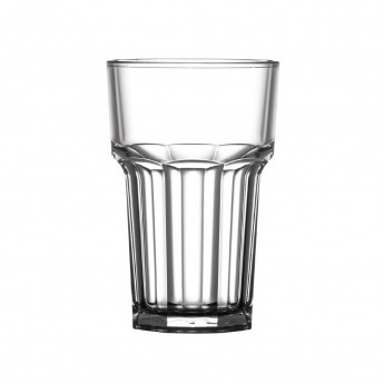 BBP Polycarbonate Nucleated American Hi Ball Glasses Half Pint CE Marked (Pack of 36) - Click to Enlarge
