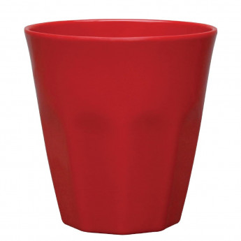 Olympia Kristallon Melamine Plastic Tumbler Red 290ml (Pack of 6) - Click to Enlarge