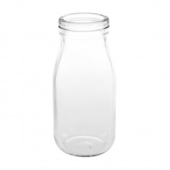 Olympia Glass Milk Bottles 200ml (Pack of 12) - Click to Enlarge