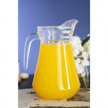 Arcoroc Glass Jugs 1.3Ltr (Pack of 6) - Click to Enlarge