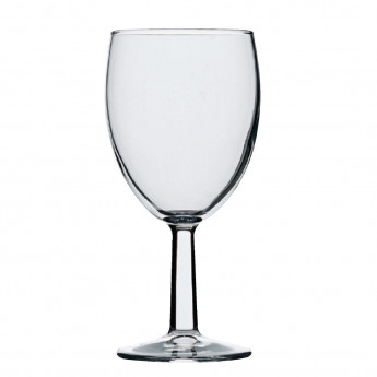 Utopia Saxon Wine Goblets 200ml CE Marked at 125ml (Pack of 48) - Click to Enlarge