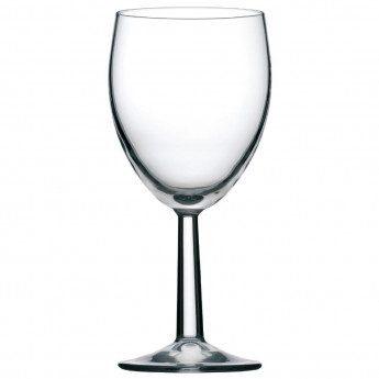 Utopia Saxon Wine Goblets 340ml CE Marked at 125ml 175ml and 250ml (Pack of 48) - Click to Enlarge