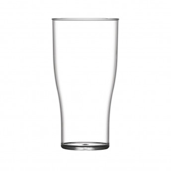 BBP Polycarbonate Nucleated Half Pint Glasses CE Marked (Pack of 48) - Click to Enlarge